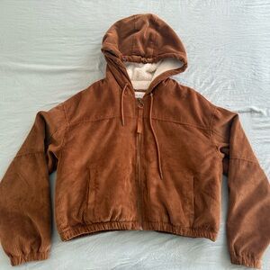 Ashley By 26 International Tan Corduroy Jacket
